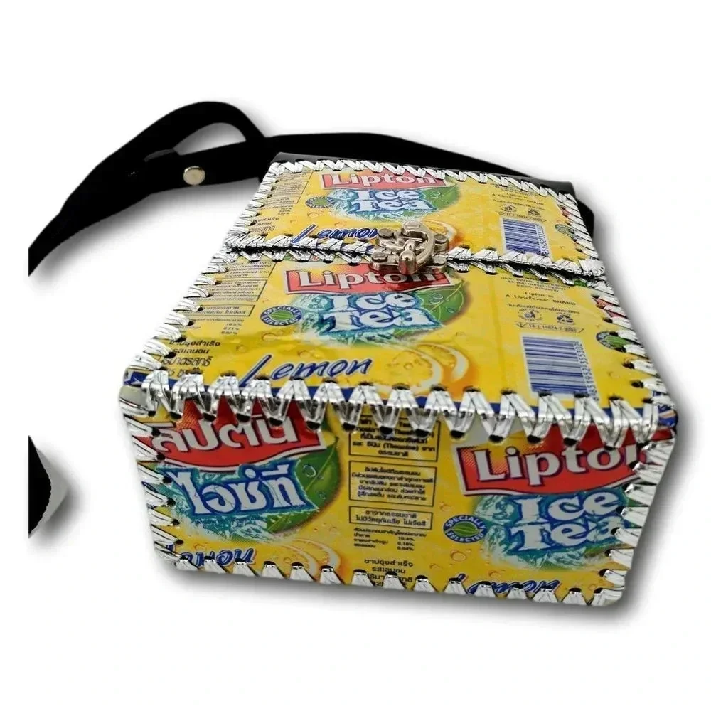 Lipton Ice Tea Tin Can Purse Crossover Bag‎ - Picture 5 of 8